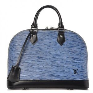 LOUIS VUITTON Epi Alma PM Light Denim